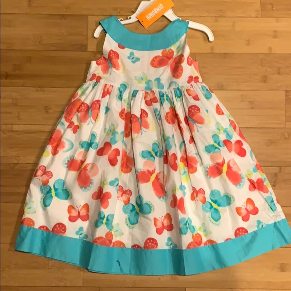 Butterfly Sleeveless Dress